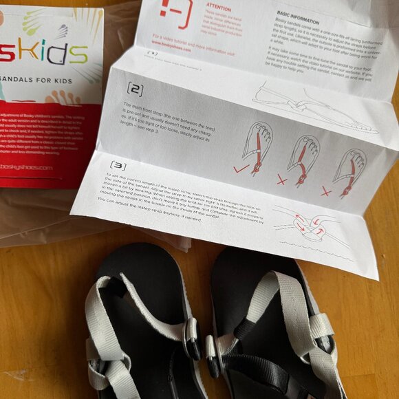 Bosky Small/Kids size Barefoot Sandals - for People with Small feet - Picture 3 of 5